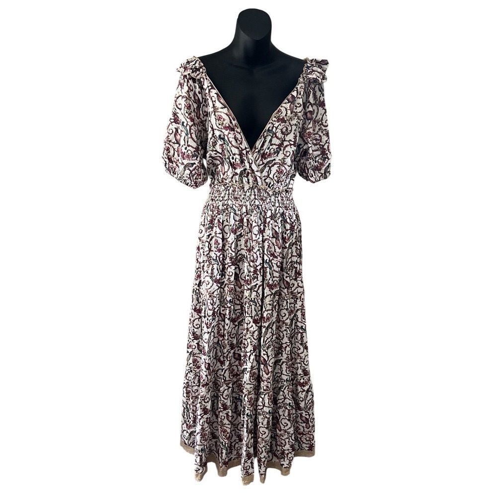 Barok Chloe Laetitia M Off Shoulder Maxi Dress Songbird Cottagecore Prairie Boho